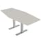 Skutchi Designs 33.5 in W, 69.5 in L, 29 in H, Engineered Wood Top, Ivory HAR-HEX.IR-34x70-T-XD1026 - alternate 1